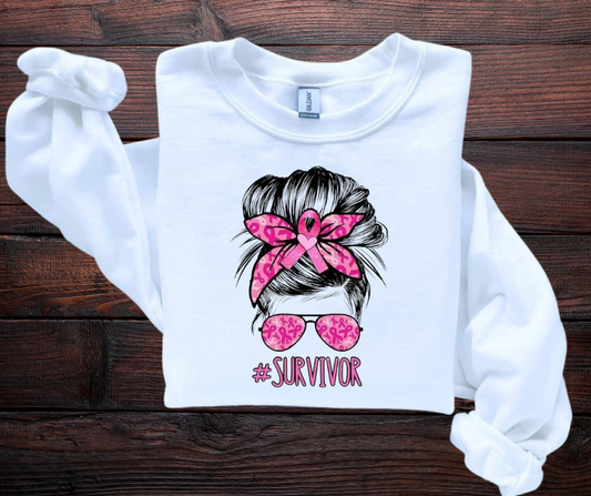 #survivor Tee/Sweatshirt( type in color tshirt/sweatshirt in text box)