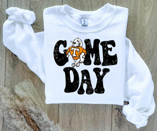 Tennessee Vols Game Day Sweatshirt (add color of sweatshirt in text box)