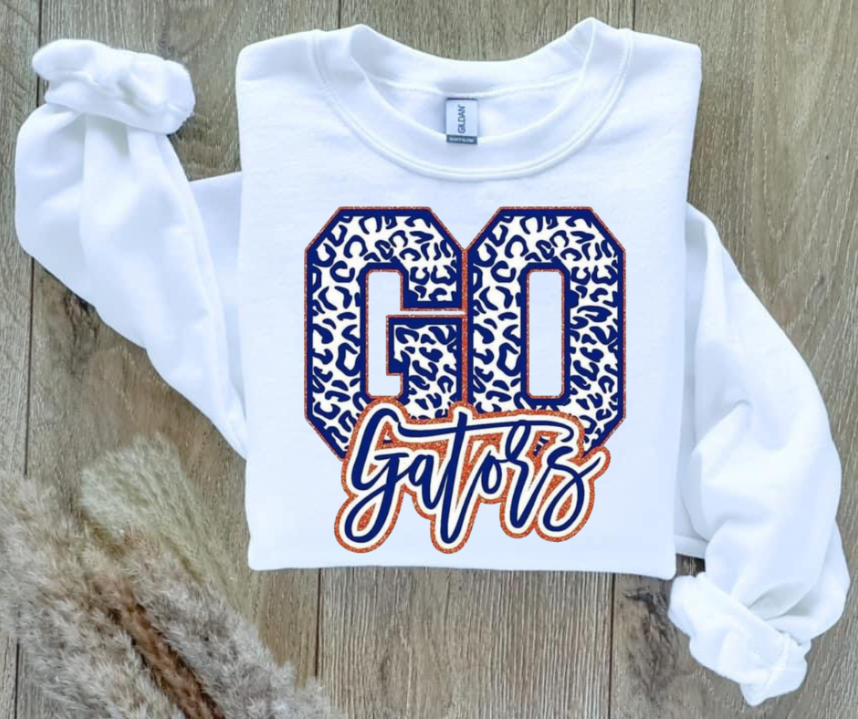 Go Gators Sweatshirt (add color of sweatshirt in text box)