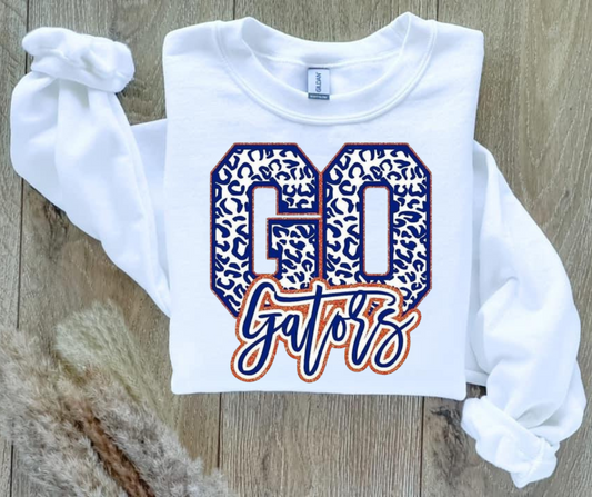 Go Gators Sweatshirt (add color of sweatshirt in text box)