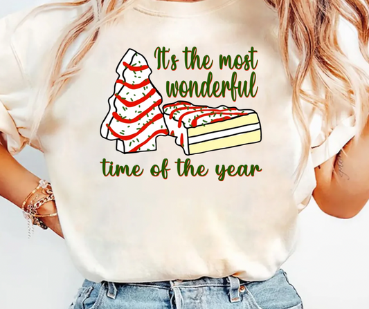 It’s the most wonderful time of the year Tee/Sweatshirt( type in color tshirt/sweatshirt in text box)