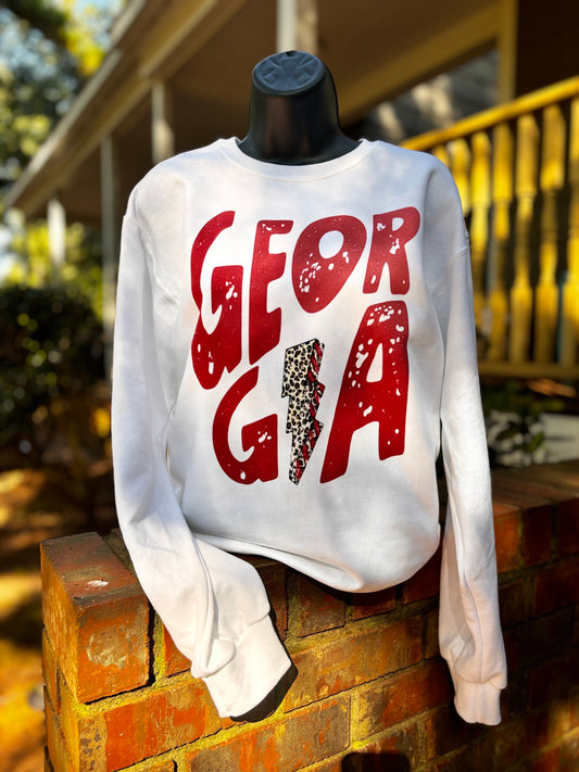 Georgia Sweatshirt (add color of sweatshirt in text box)