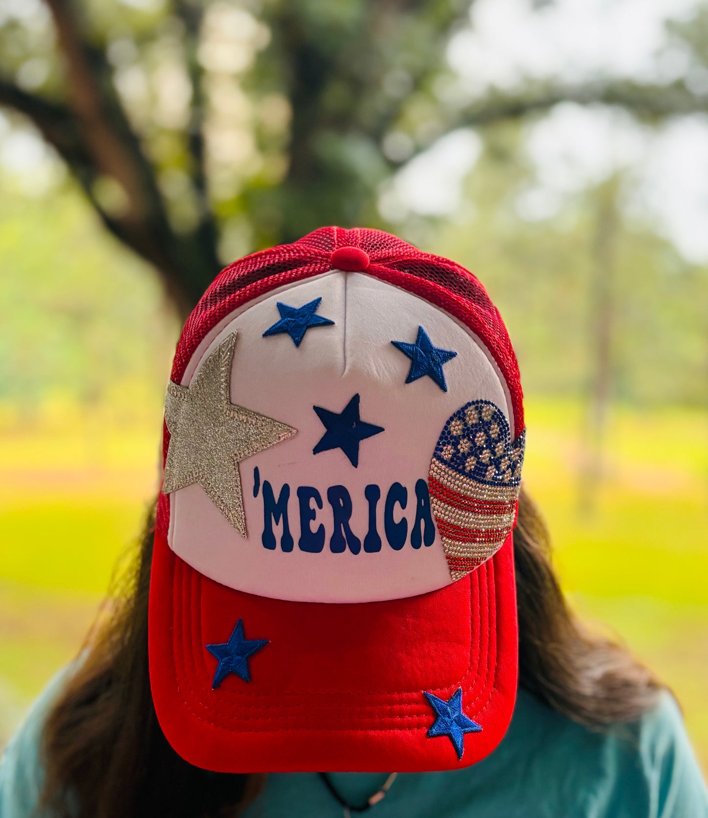 ‘MERICA BLING Trucker Hat