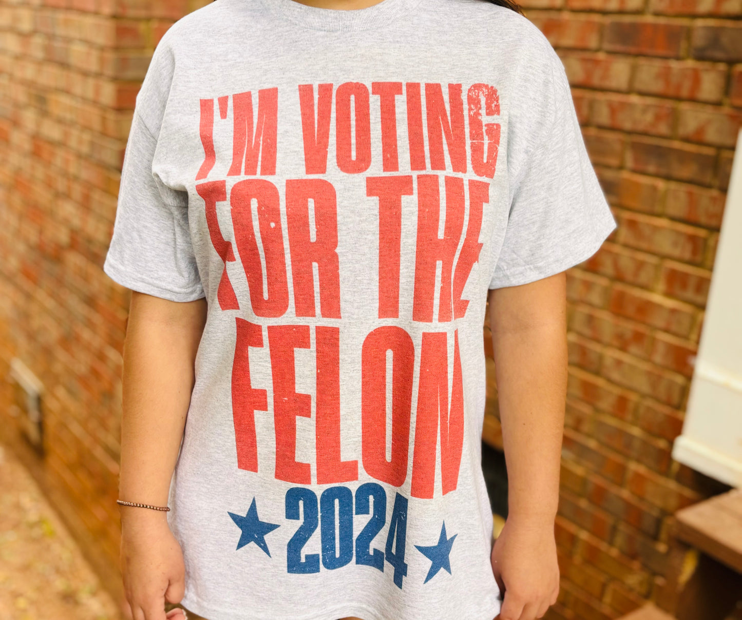 I’m voting for the felon 2024⭐️