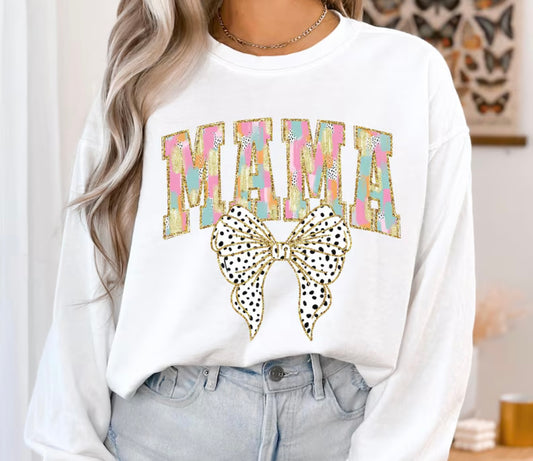 Mama Coquette Tee/Sweatshirt( type in color tshirt/sweatshirt in text box)